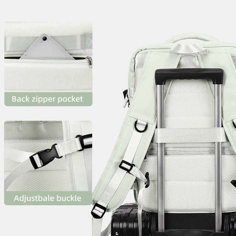 Extendible Travel Backpack With USB - A Fabventure