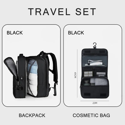 Extendible Travel Backpack With USB - A Fabventure