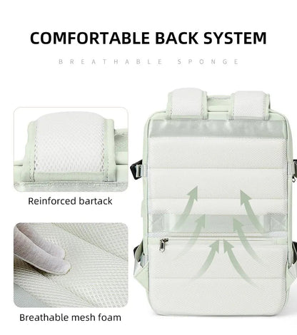 Extendible Travel Backpack With USB - A Fabventure