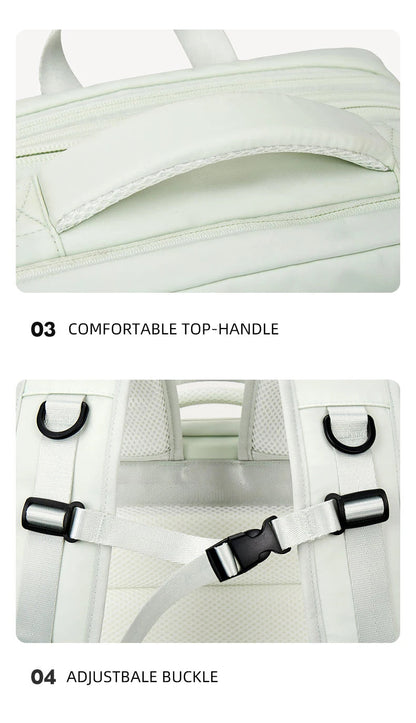 Extendible Travel Backpack With USB - A Fabventure